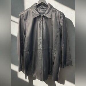Wilsons Leather Men's Charcoal Jacket